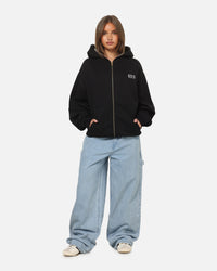 Carre True Form Hoodie Black/Plaid