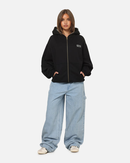 Carre True Form Hoodie Black/Plaid