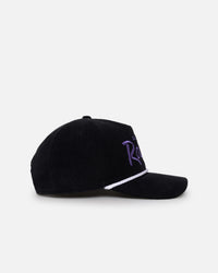 47 Brand Colorado Rockies 'MLB Opening Day' Corduroy Crossrope Hitch Snapback Black