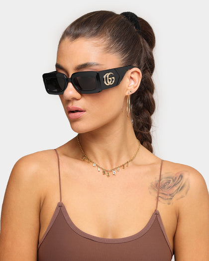 Gucci GG0811S001(56)-3 Sunglasses Black