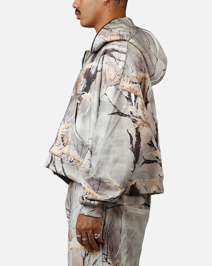 MNML Full Zip Hoodie Snow Camo