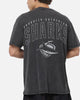 Bleacher Athletic Cronulla Sharks NRL Attrition Washed T-Shirt Black