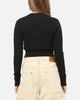 Tommy Jeans Women's TJW Sparkle Flag Sweater Black