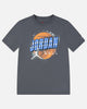 Jordan Kids' Distressed Chrome T-Shirt Iron Grey