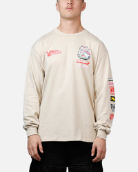 Playboy Sponsors Long Sleeve T-Shirt Sand