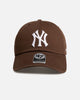 47 Brand New York Yankees 'Washed Brown' 47 Clean Up Strapback Brown