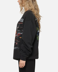 Mitchell & Ness X Mclaren Lando Norris Signature Crewneck Washed Black