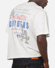 Mitchell & Ness Los Angeles Dodgers National League Crop T-Shirt Silver Marle