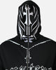 73 Studio Rey Mysterio Masked Hoodie Black Wash