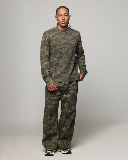American Thrift Long Sleeve Thermal T-Shirt Camo