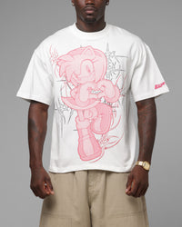Loiter x Sonic The Hedgehog Amy T-Shirt Off White