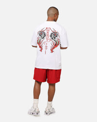 Ed Hardy Flaming Cobra T-Shirt White