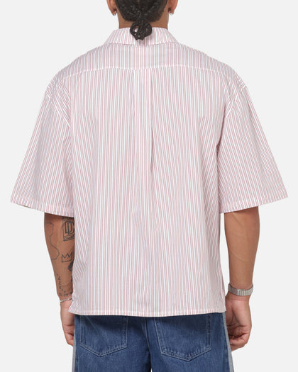 Adidas Originals Poplin AOA Button Up Shirt Red