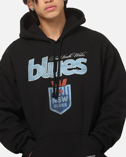 Mitchell & Ness New South Wales Blues 17 X Series Vintage Hoodie Black