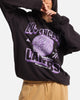 Mitchell & Ness Women's Los Angeles Lakers Arch Logo Crewneck Overdyed Black