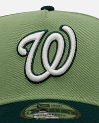 New Era Washington Nationals 'Matcha' 9FORTY A-Frame Snapback Matcha