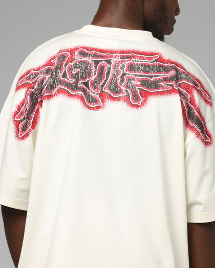 Loiter Airbrush Panther T-Shirt White