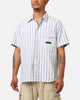 Raised By Wolves Striped Club Shirt Light Blue
