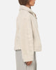 Nike Women's Sportswear Essential High-Pile Fleece Jacket Light Bone