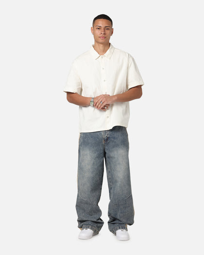 Saint Morta Amplus Sidewinder Jeans Dirty Denim/Off White