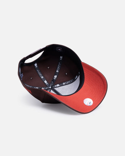 New Era New York Yankees 'Choc Cherry' 9FORTY A-Frame Snapback Dark Brown