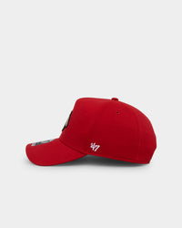 47 Brand Men's Chicago Blackhawks MVP DT Snapback Red