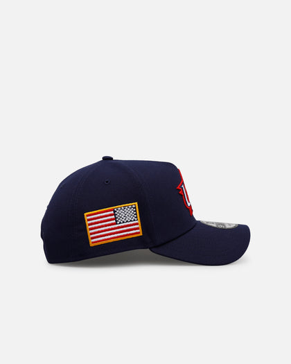 New Era USA 'World Baseball Classic' 9FORTY A-Frame Snapback Official Team Color