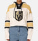 47 Brand Women's Vegas Golden Knights Cropped Lacer Hoodie White Wash