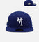 New Era Los Angeles Dodgers 'Upside Down LA Logo' 59FIFTY Fitted Blue