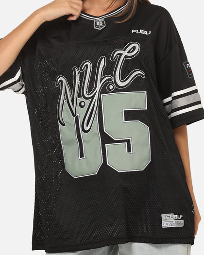 Fubu City New York Jersey Black