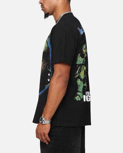 73Studio X Halo Big Head Heavyweight T-Shirt Black