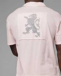 Loiter Unity Polo T-Shirt Pink