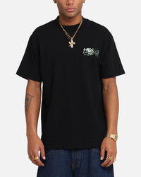Carre Tag Mockneck T-Shirt Black