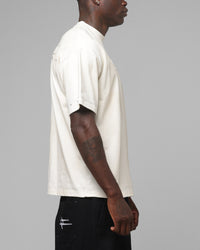 Loiter Rodeo Applique T-Shirt Off White
