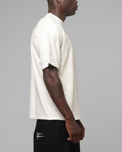 Loiter Rodeo Applique T-Shirt Off White