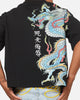 Ed Hardy Dragon Button Up Shirt Charcoal