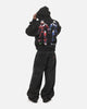 73Studio X Halo Xbox Red Vs Blue Split Hoodie Black