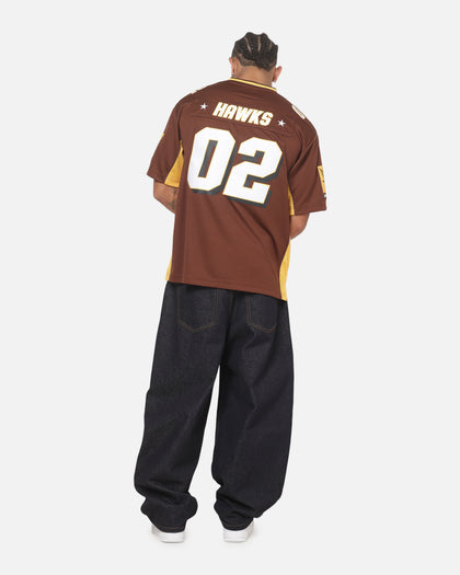 Mitchell & Ness Hawthorn Hawks AFL 02 Jersey Brown