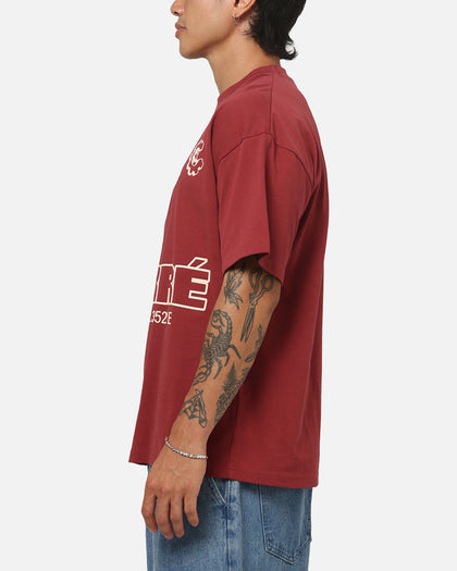 Carre Coordinates T-Shirt Maroon