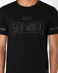 Saint Morta X UFC Championship El Duplo T-Shirt Black/Grey