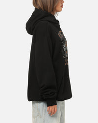 Bleacher Athletic Wests Tigers NRL Adult Club Wreath Hoodie Black