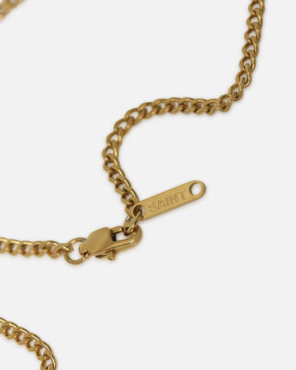 Saint Morta Doves Pendant Chain Gold