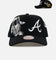 Mitchell & Ness Atlanta Braves 'Rocketman' Pro Pinch Snapback Black