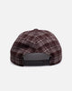 Mitchell & Ness Los Angeles Lakers 'Checked Letter' Legacy Low Profile Snapback Brown