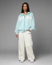 Loiter Cloud 9 Zip Hoodie Light Blue
