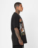 Mitchell & Ness Seattle Supersonics Gary Payton and Shawn Kemp Caricature T-Shirt Faded Black