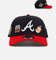 New Era Atlanta Braves 'City Icons' 9FORTY A-Frame Snapback Navy/Red
