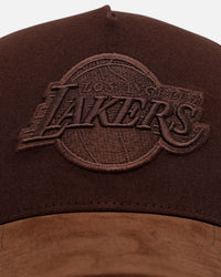47 Brand Los Angeles Lakers 'Chocolate Pie' Offside Snapback Chocolate