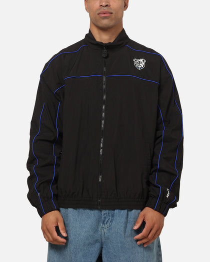Bleacher Athletic Canterbury-Bankstown Bulldogs NRL Midweight Spray Jacket Black