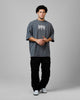 Loiter Metal Mock T-Shirt Charcoal